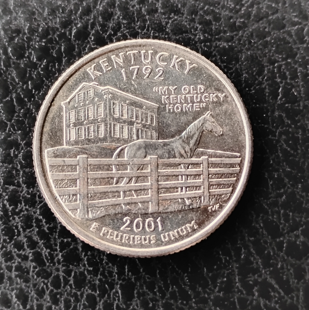 Kentucky 1792 "My Old Kentucky Home" Commemorative Coin 2021 D Circulated